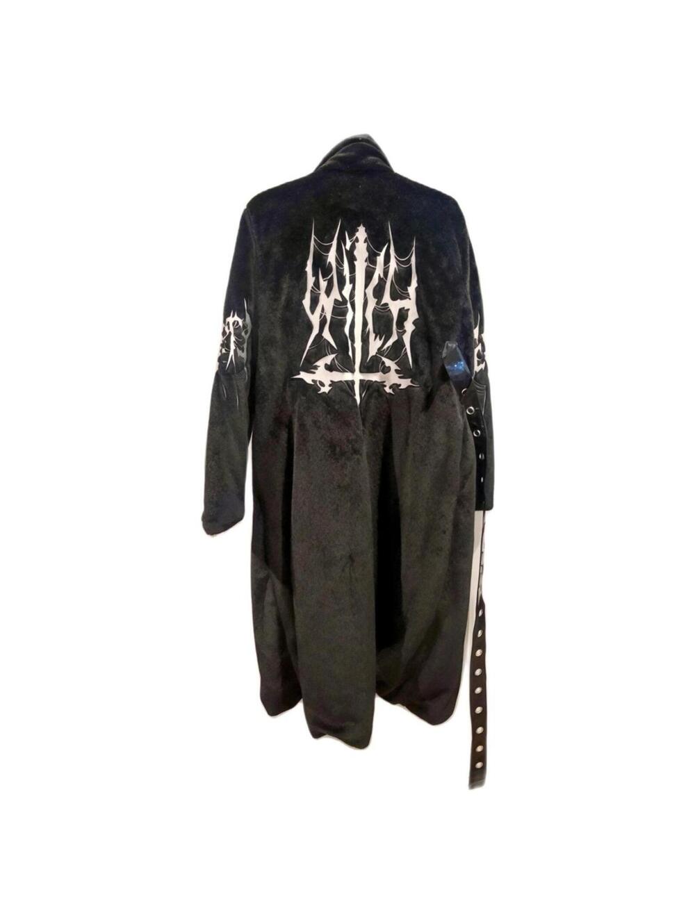 ✨️Widow Nocturnal Nirvana Faux Fur Duster by Dollskill 🦇 - Picture 2 of 4
